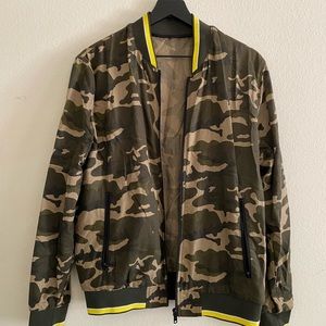 ZARA Lightweight Camo Jacket